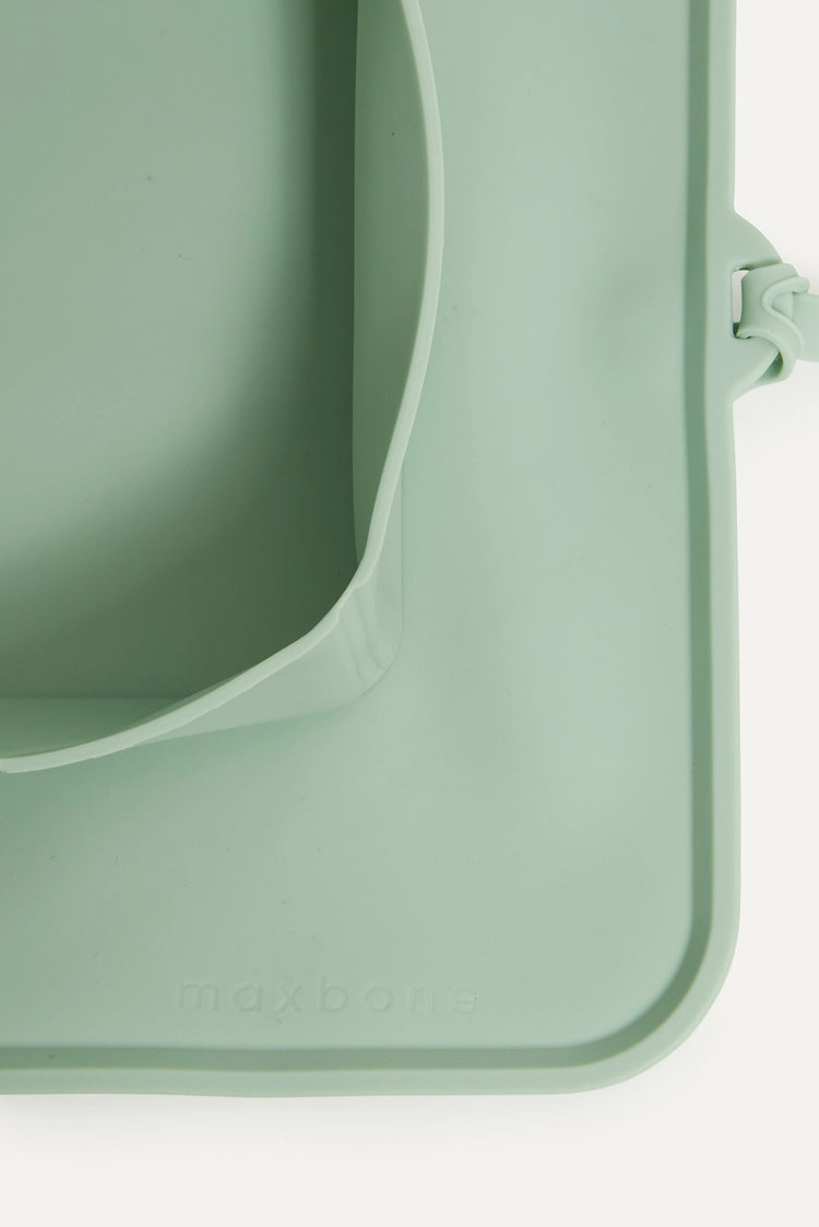 Foldable Duo Travel Bowl – Mint