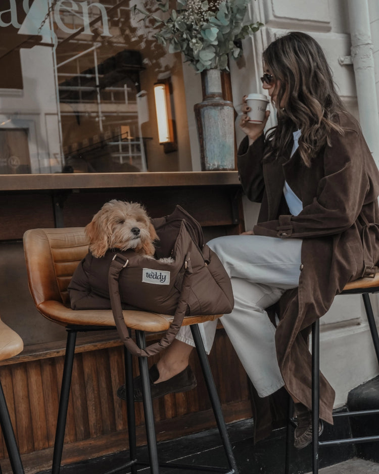 The Puffer Carrier – Chocolate