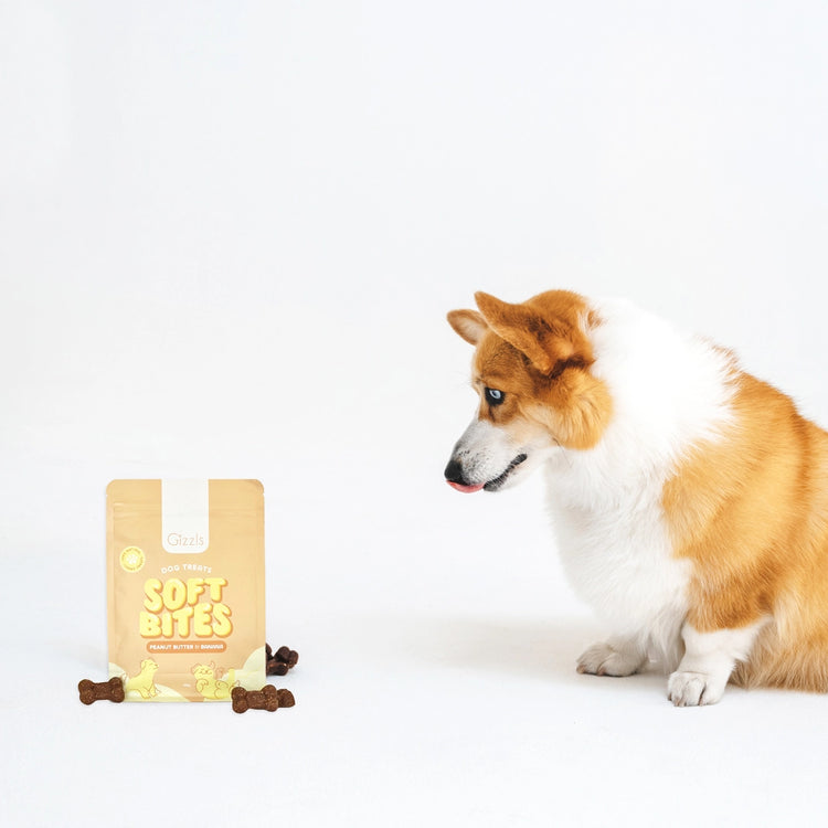 Friandises au beurre de cacahuète et à la banane