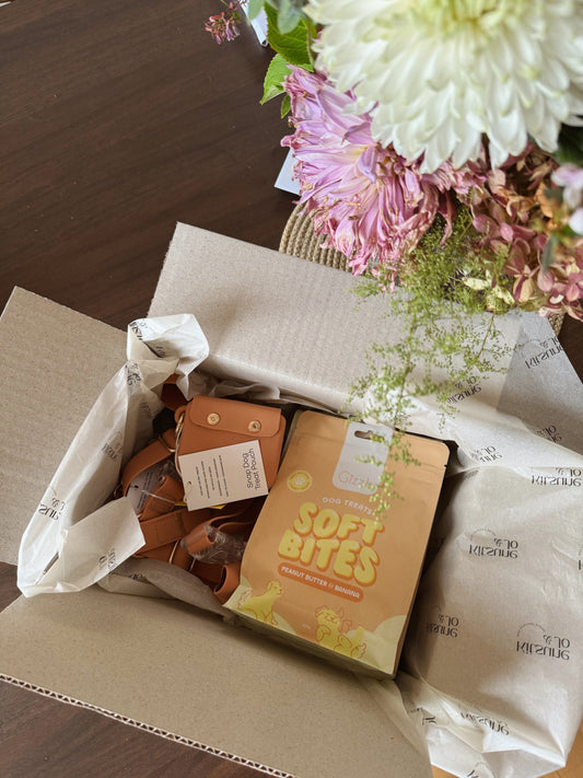 Peanut Butter & Banana Chewy Dog Treats