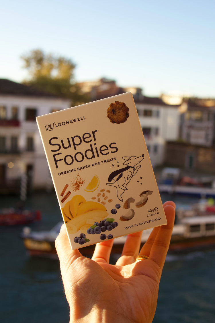 Super Foodies – Friandises bio cuites au four pour chien