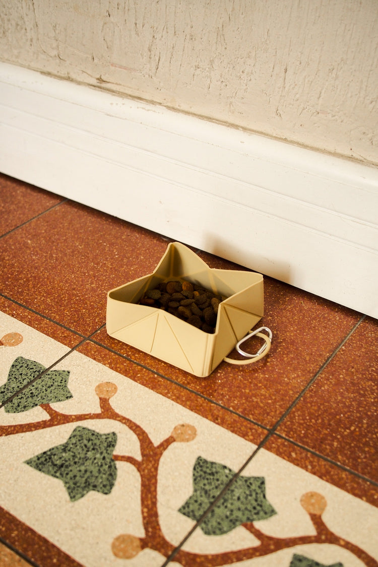 Foldable Travel Bowl - Nude