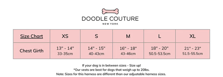 Tie & Dye Pink harness - Kitsune & Jo