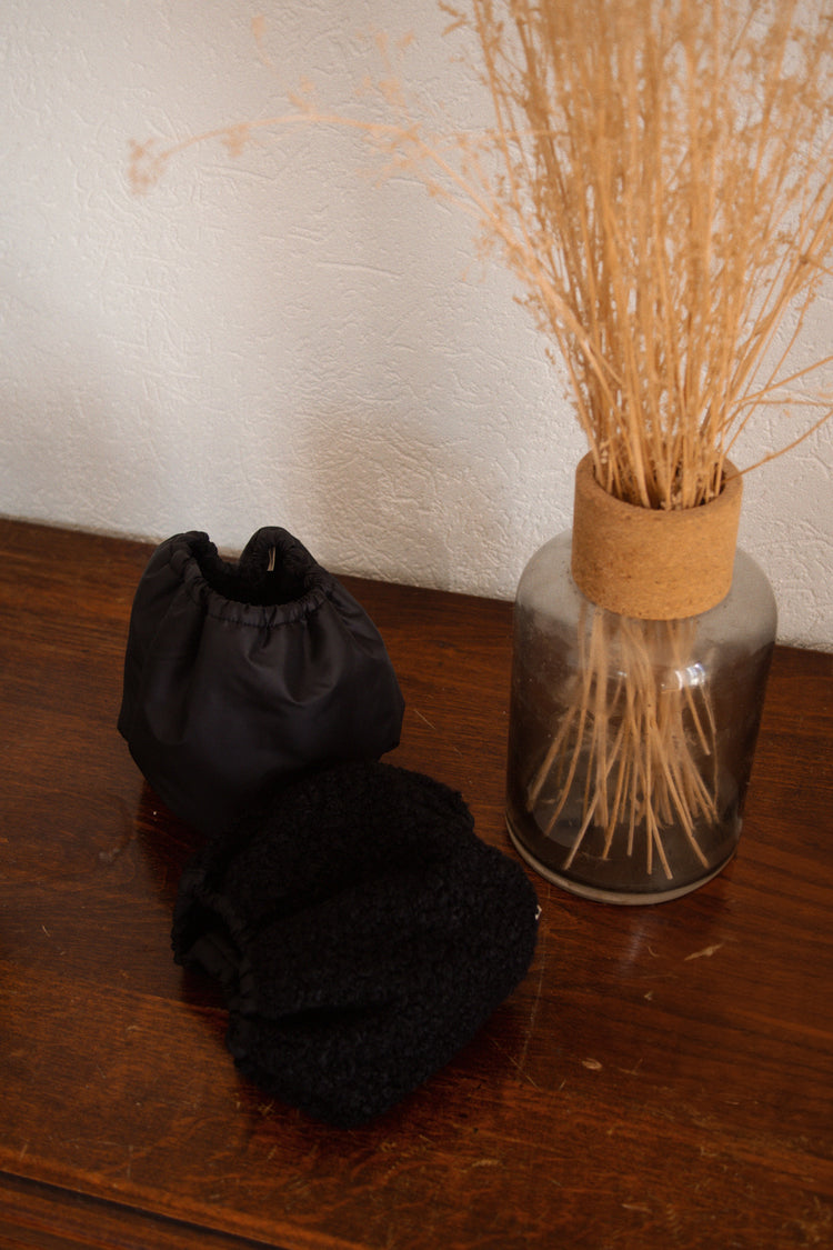 Reversible Bouclé dog snood