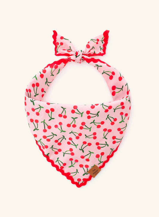 Cherry Jubilee Dog Bandana