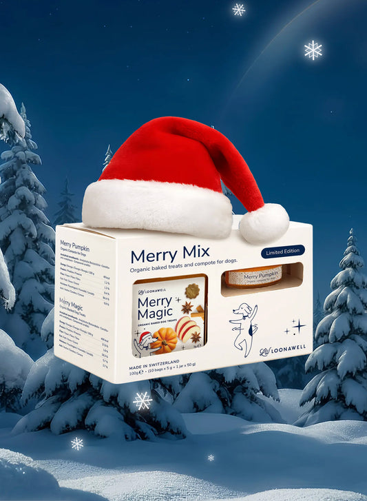 Merry Mix, Organic Treats and Compote for Dogs
