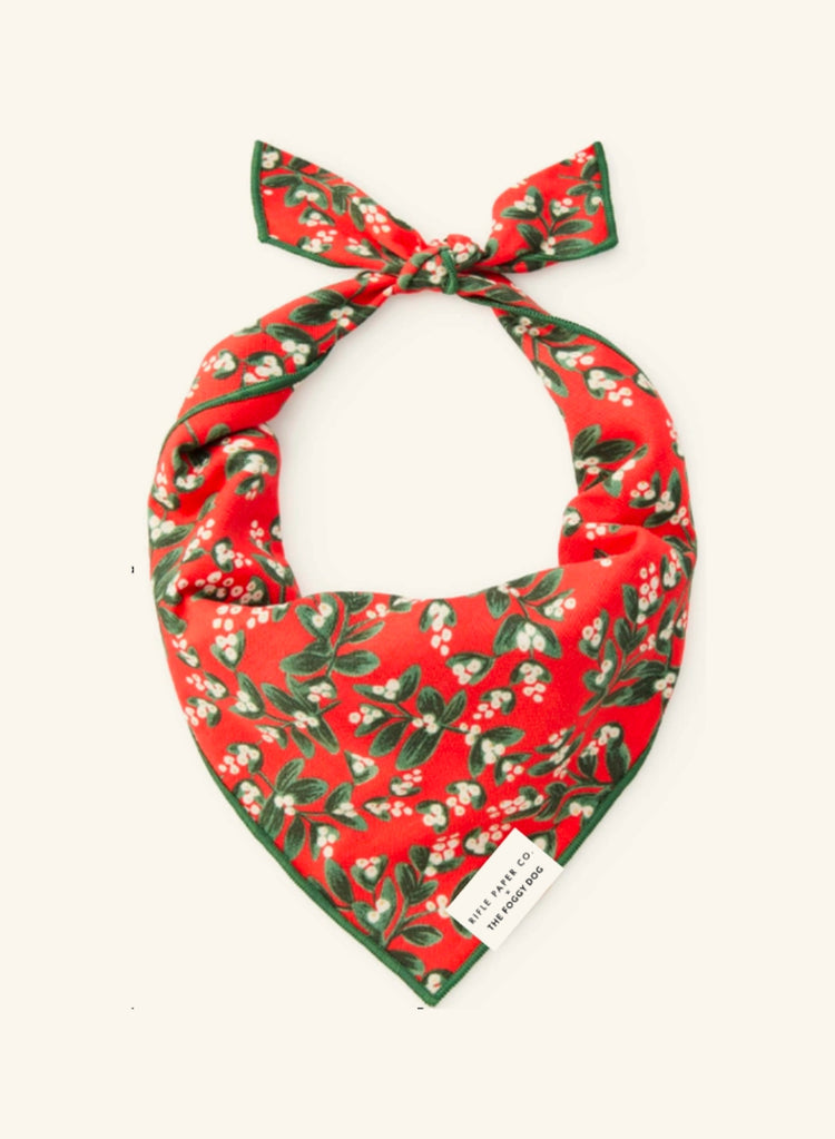 Mistletoe Dog Bandana