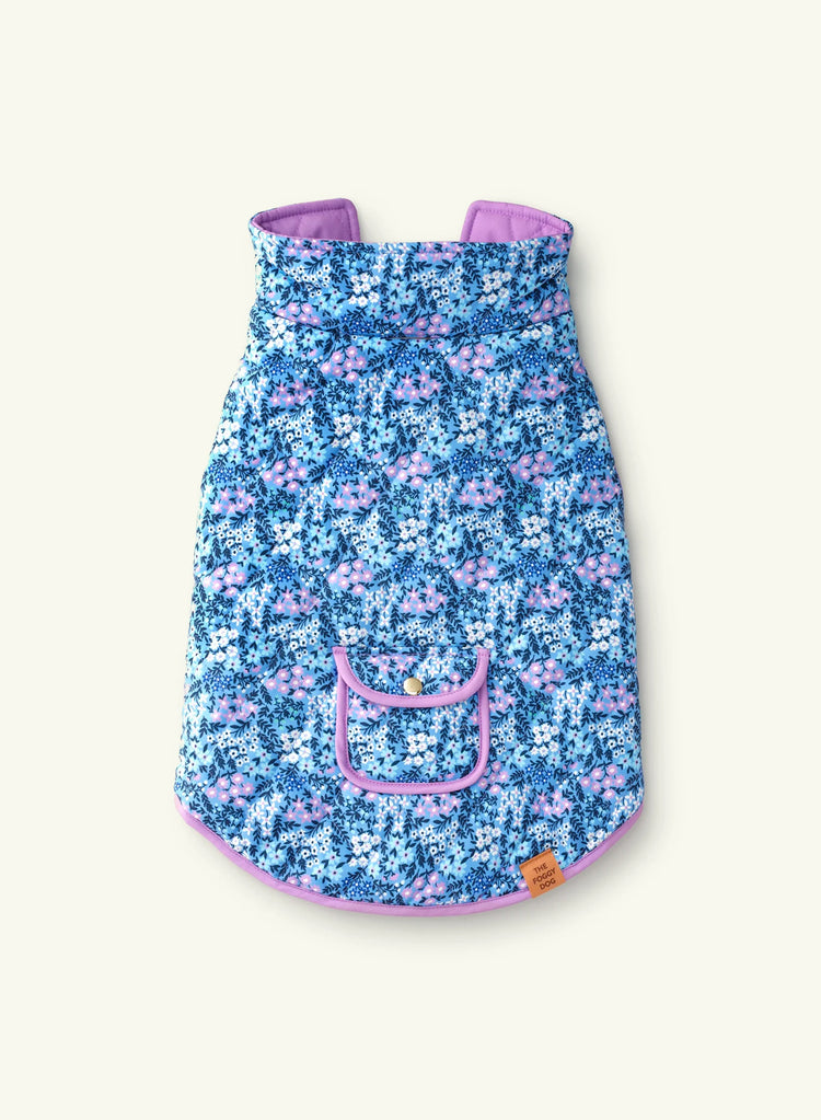 Mini Meadow Reversible Dog Jacket