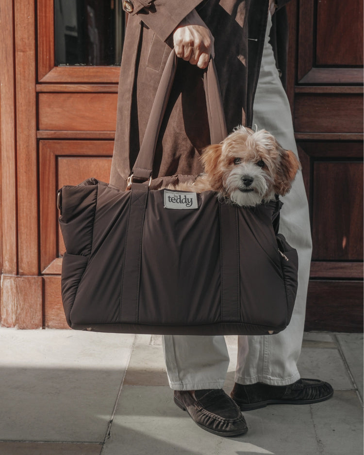 The Puffer Carrier – Chocolate
