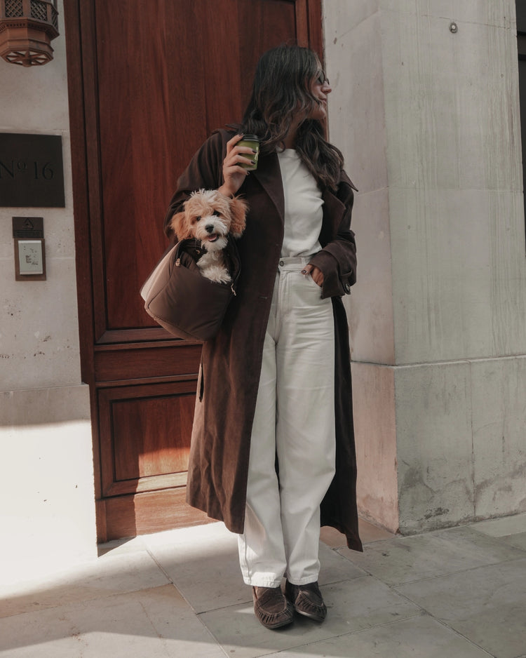 The Puffer Carrier – Chocolate