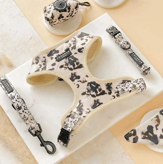 Ivory Tort Adjustable Neck Harness - Kitsune & Jo