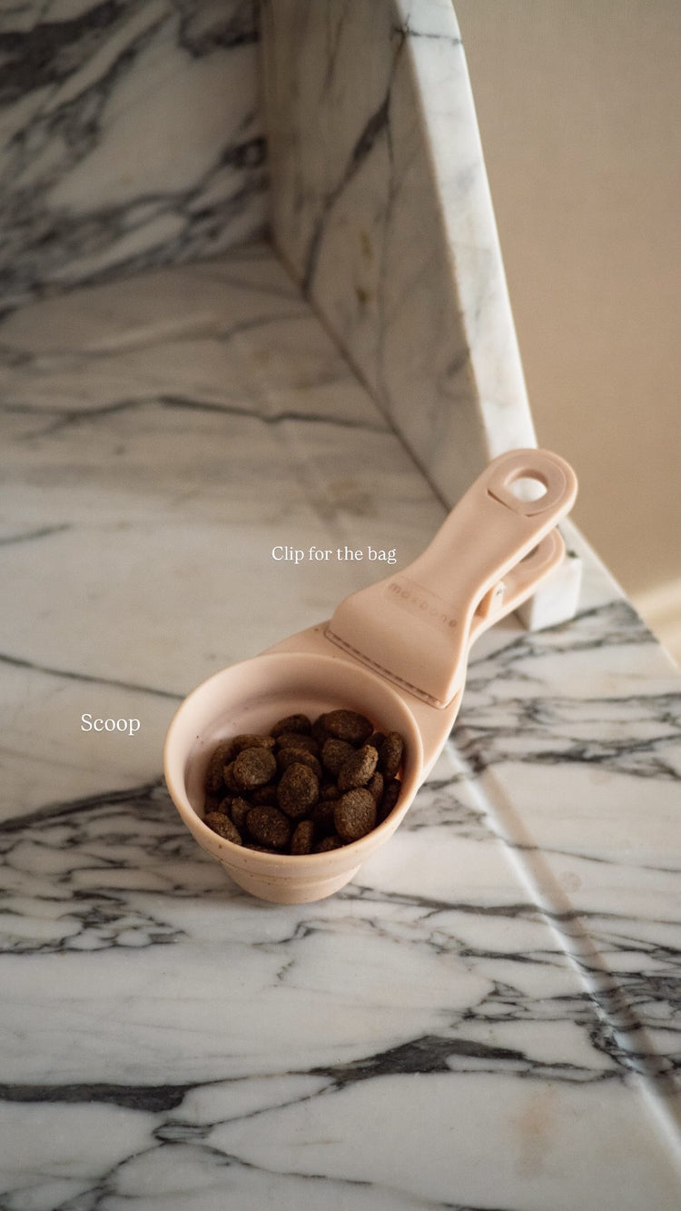 Cuillère à nourriture Eats & pince pour sac