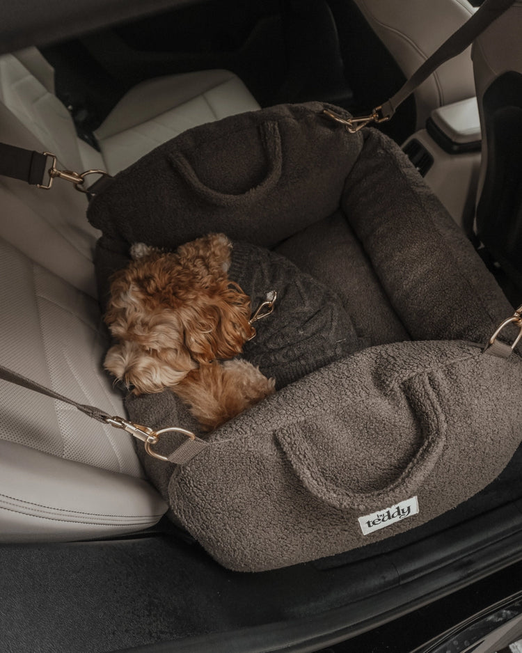 The Cosy Car Seat – Chocolate