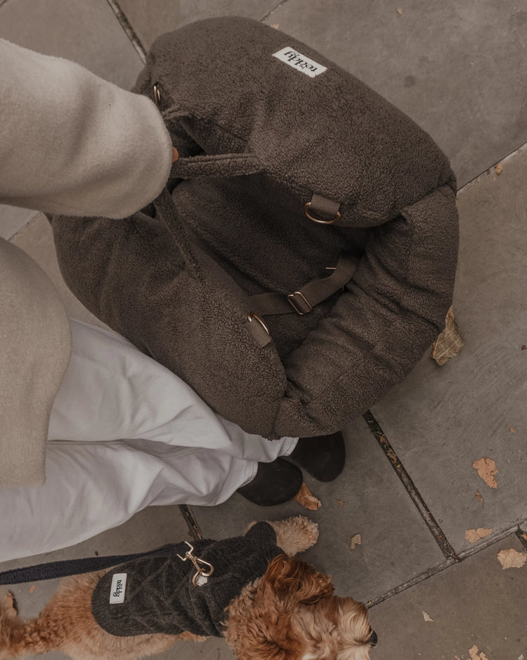 The Cosy Car Seat – Chocolate