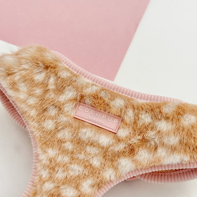 Fluffy Fawn Adjustable Neck Harness