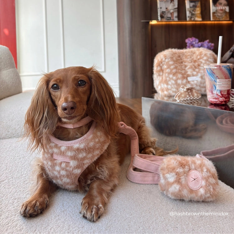 Fluffy Fawn Adjustable Neck Harness