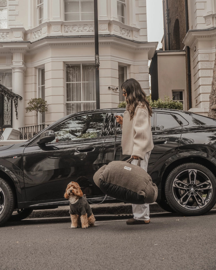 The Cosy Car Seat – Chocolate