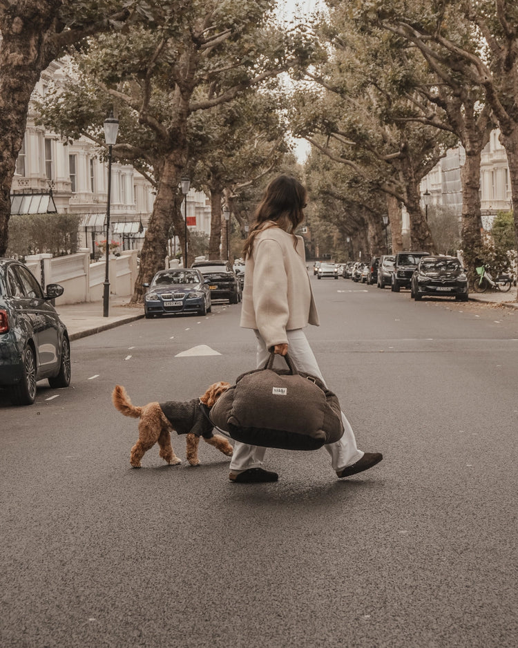 The Cosy Car Seat – Chocolate