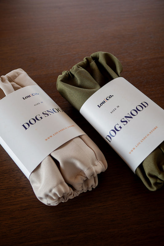 Snood pour chien waterproof – Beige