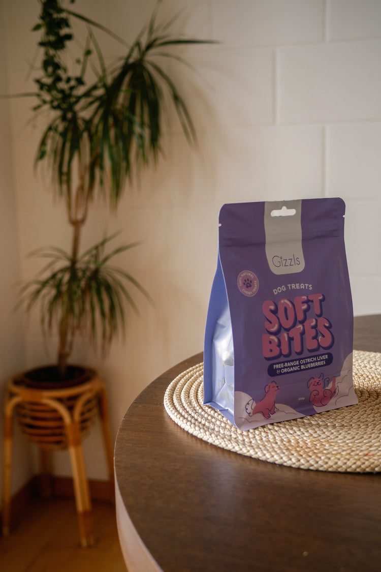 Soft Bites – Friandises au foie et aux myrtilles