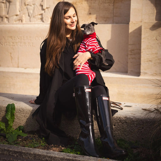 Signature Onesie – Cherry Stripe