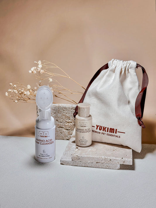 Yukimi Travel Kit – Paw Cleanser x Shampoo