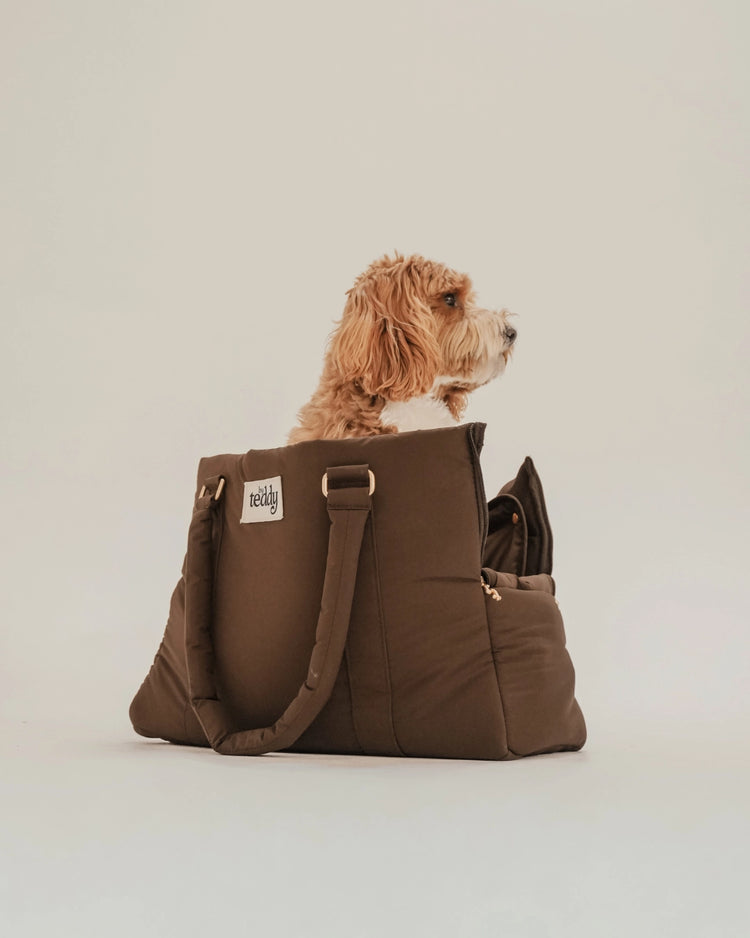 The Puffer Carrier – Chocolate