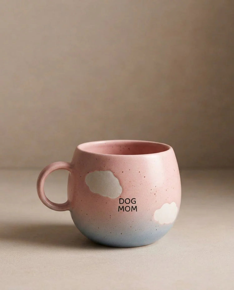 Pink Cloud Pet Bowl Set