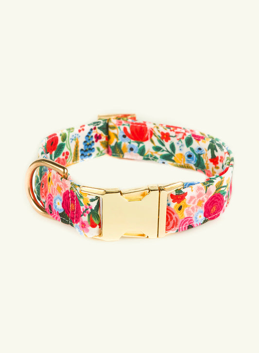 Rifle Paper Co. X Tfd Garden Party Frühlings-Hundehalsband