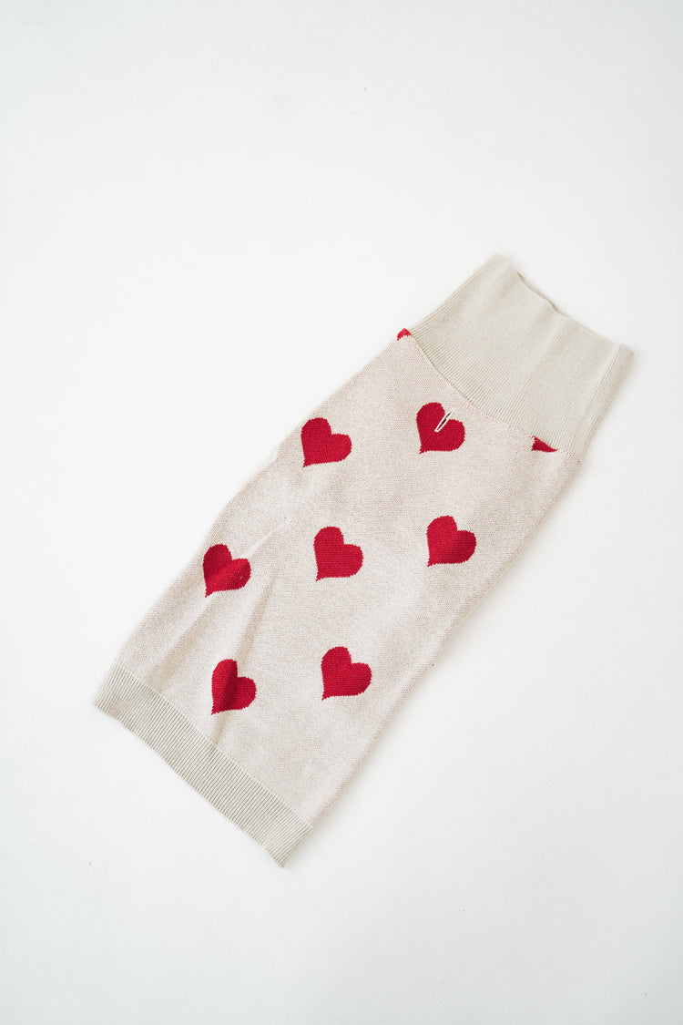 Lou and Co hearts Pull over on white background