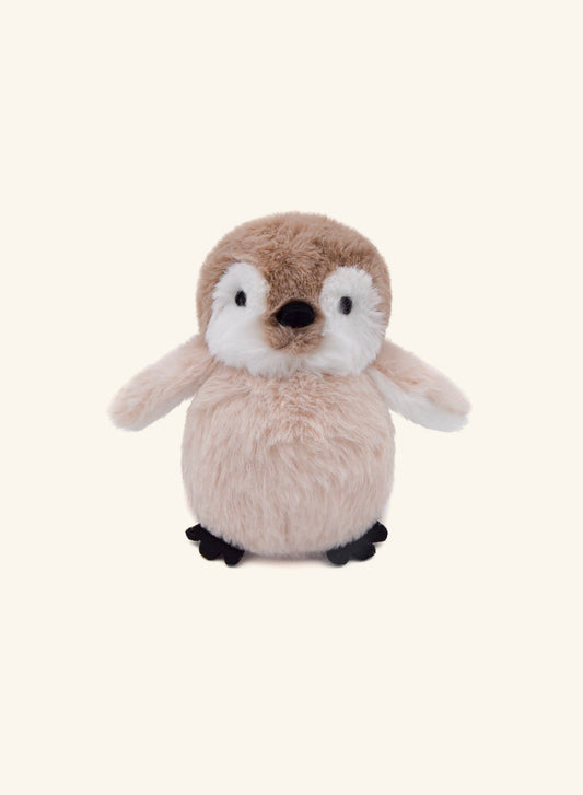 Plush toy penguin from Fur Elise on a white background