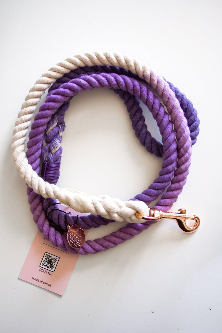 Ombré Purple Leash - Kitsune & Jo