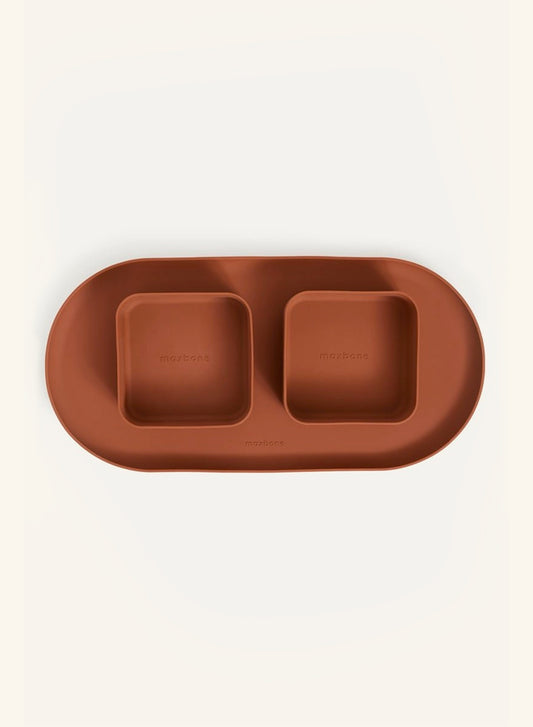 Square Bowls & Mat Set